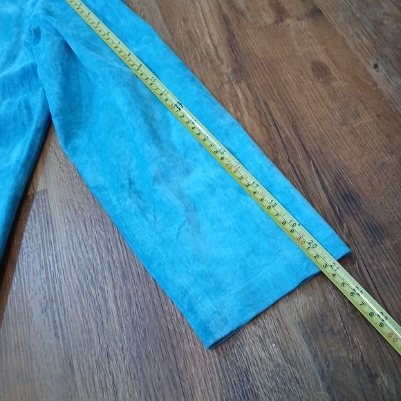 Brandon Thomas Leather Suede Western Jacket Rustic Blue Men's Size Medium - Picture 10 of 10